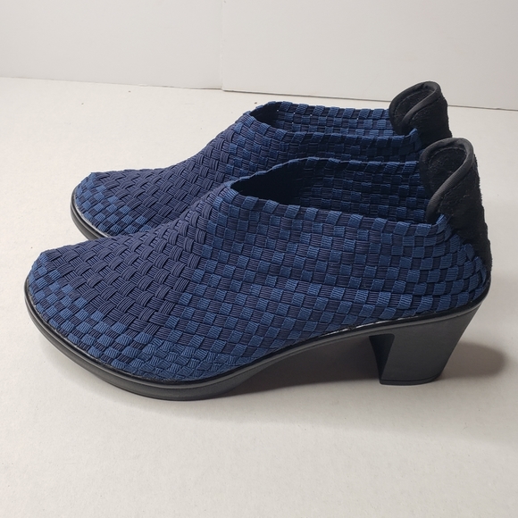 Steven by Steve Madden Elizah Stretch Woven Bootie Heel Shoes Size 10 - Picture 5 of 14